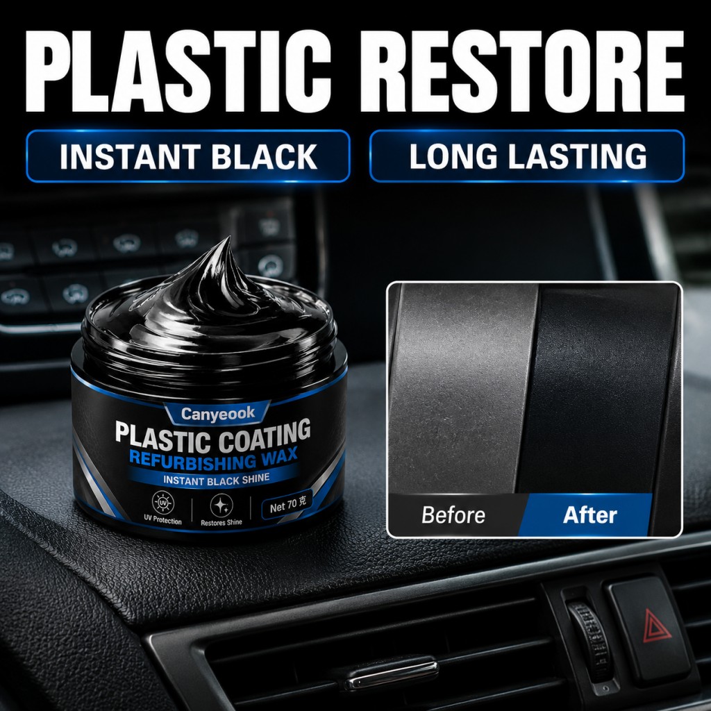 CANYEOOK プラスチックトリム用リニューアルワックス  - Trim Restorer Plastic のレビューと価格