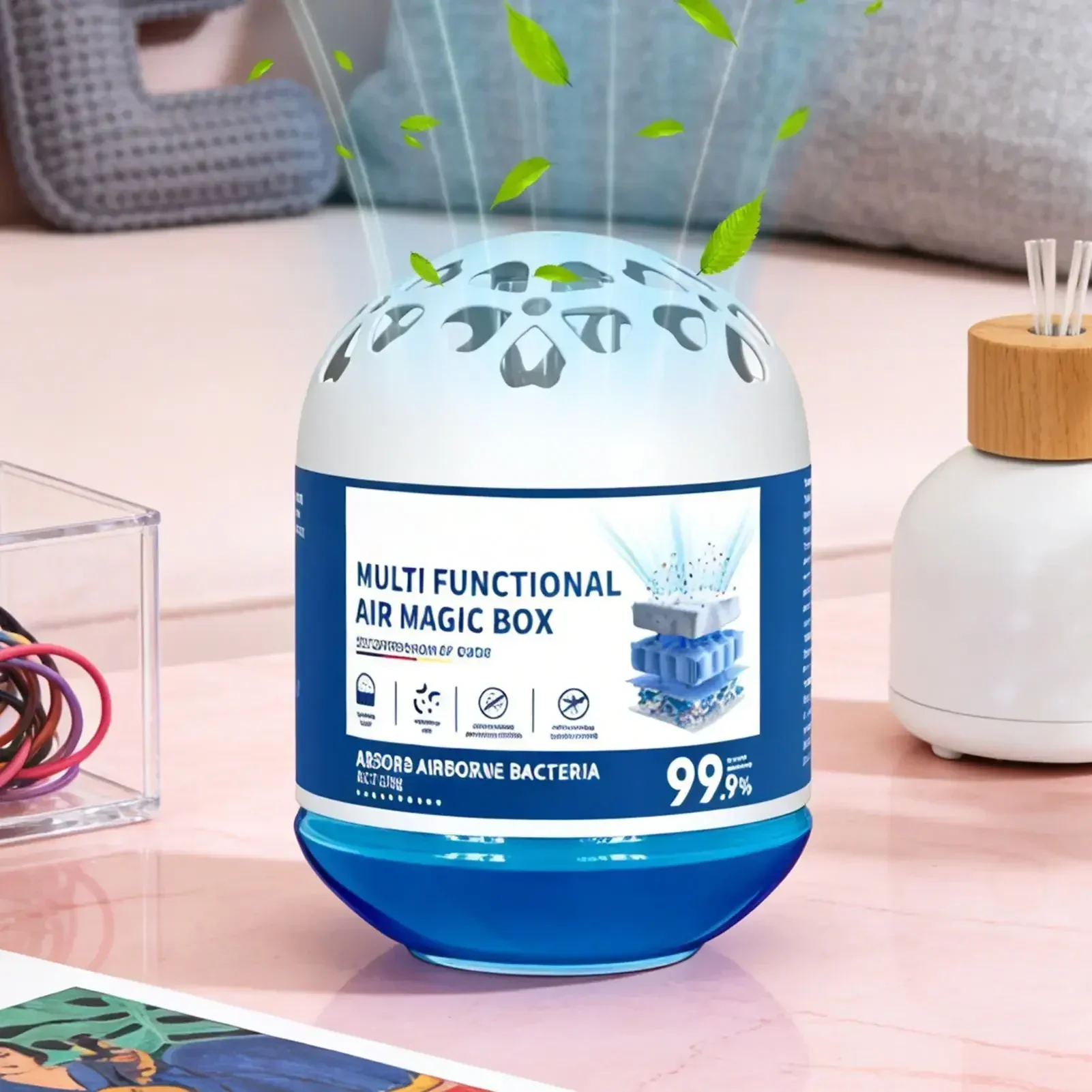 1/2/4PC 天然空気清浄機ダストコレクターボックス植物由 - Odor Eliminator Car のレビューと価格