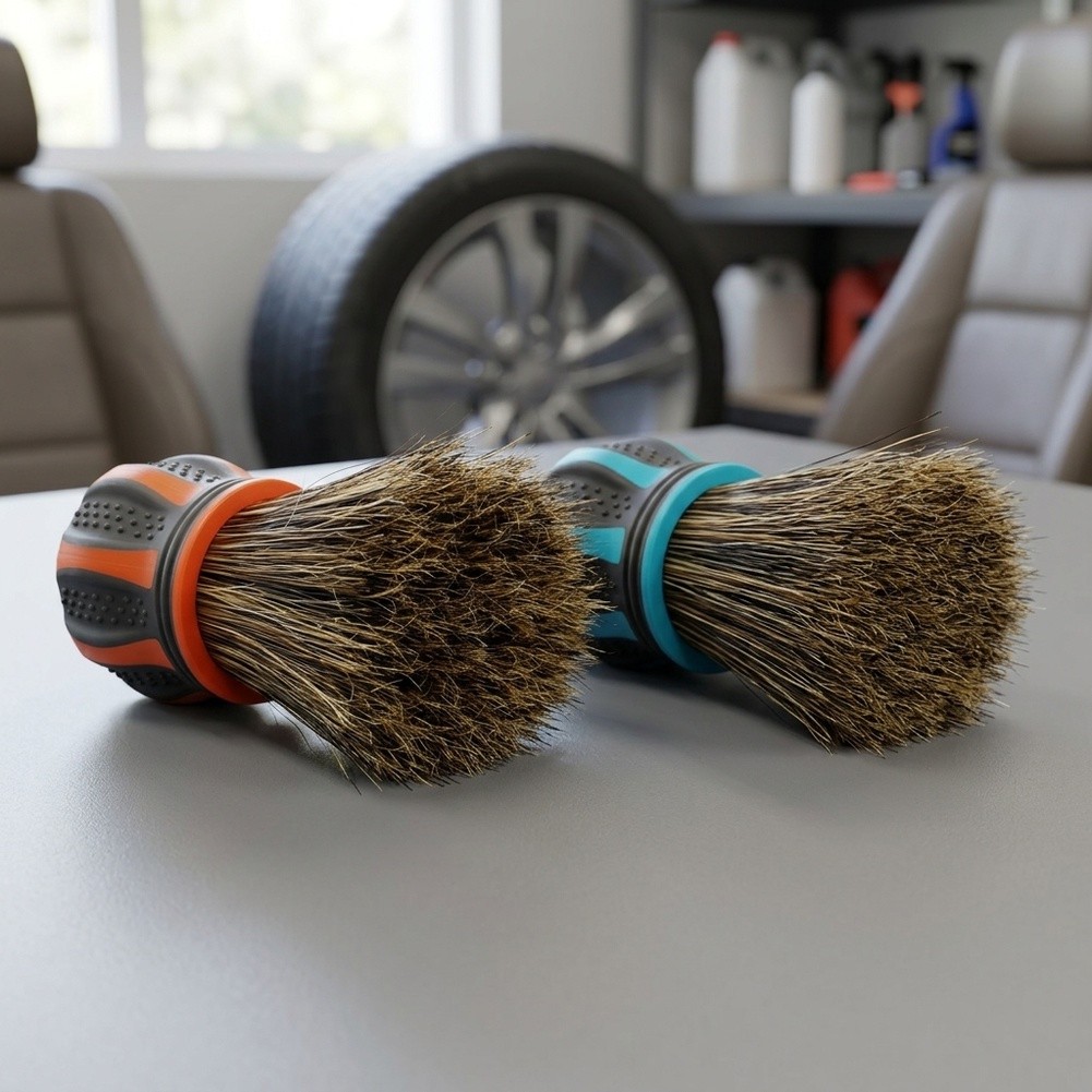 車内清掃用ブラシ、自動車の細部清掃用ブラシ。コンパクトなデザ - Dirt Brush Interior のレビューと価格
